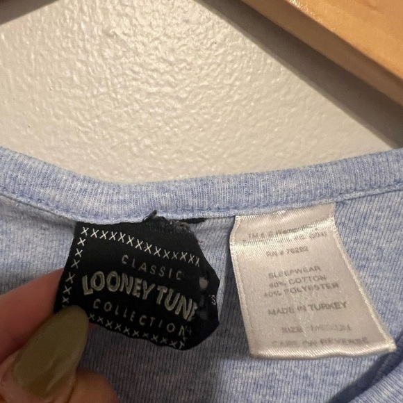 Looney Tunes Y2K Tweetie and Sylvester Baby Tank Medium - Picture 3 of 5